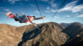 World's biggest catapult opens in New Zealand, launches thrill-seekers almost 500 feet
