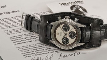 Paul Newman's Rolex watch sold for $17.8 million at auction