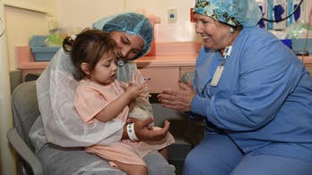'Miracle' surgeries restore toddler's hearing, eyesight