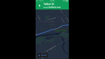 Google Maps' new night mode for iOS means no more blinding light