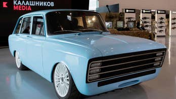 Russian arms maker Kalashnikov unveils Tesla-fighting retro electric car