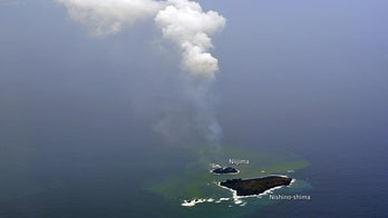 New island off Japan keeps growing and growing