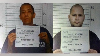 Convicted murderer and another violent inmate escape New Mexico prison van
