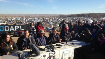 Pipeline protesters vow to stay camped on federal land