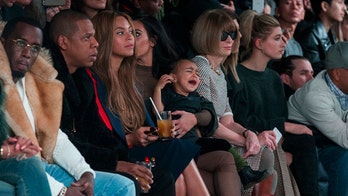 North West has meltdown at Kanye's fashion show