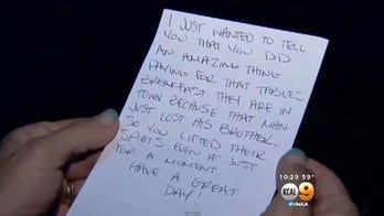 Waitress' note to a diner after she picked up elderly couple’s tab goes viral