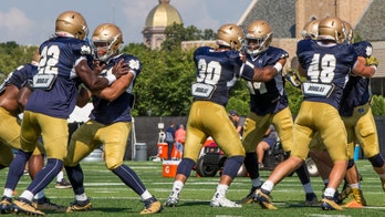 Notre Dame football coach sends message in disciplining key players