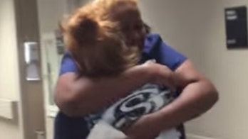 Girl once paralyzed stands, brings nurse to tears in viral video