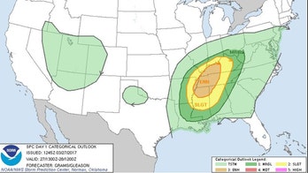 Severe storms in forecast for US much of this week