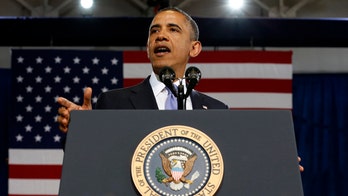 On the road again: Amid stalemate, Obama campaigns for budget bill