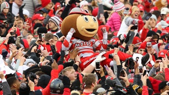 Ohio State fan mows message for Michigan-loving neighbor in viral video