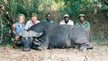 Big game hunter and former beauty queen faces backlash after claiming hobby helps with conservation