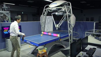 Incredible ping pong-playing robot earns Guinness World Record