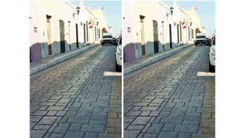 Bizarre optical illusion: Identical street images go viral