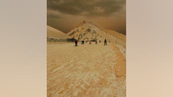 Dust and sand create eerie, 'apocalyptic' scenes at Russian ski resorts