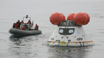 NASA's new Orion spaceship makes a splash in ocean tests