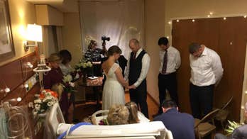 Indianapolis couple bumps up wedding to marry at dying mom's bedside