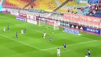 This header is absolutely world class, even if it was an own goal