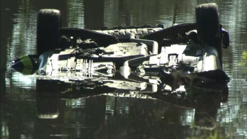 Georgia burglars on the run are killed after car crashes into pond