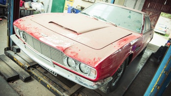 Rare Aston Martin parked for a decade up for sale