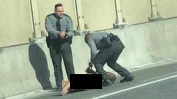 Naked man shocks drivers, causes crash on Philadelphia interstate