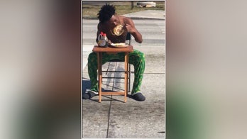 Florida man busted for eating pancakes in the middle of a busy intersection