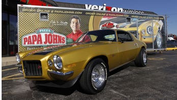 Police: Papa John's Camaro stolen from car event is found
