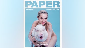 Miley Cyrus gets political, naked in controversial Paper magazine cover story