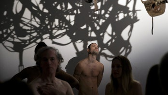 Nudists welcomed into Paris art gallery for the first time