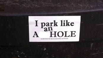 Parking vigilante slaps cars with ‘I park like an a–hole’ stickers
