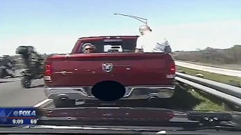 Dashcam video shows why Fort Worth cop pepper sprayed bikers