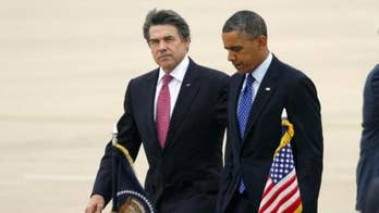 Rick Perry Rejects Obama’s Offer to Shake His Hand on the Tarmac