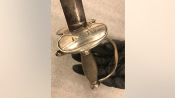 Rare Revolutionary War sword to go on display for the first time