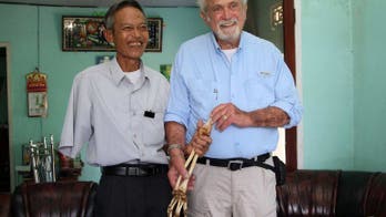 US doctor returns arm bone to Vietnamese soldier