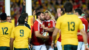 Lions lead Australia 19-10 at half-time