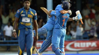 Dhoni blasts India to last-over win in series final