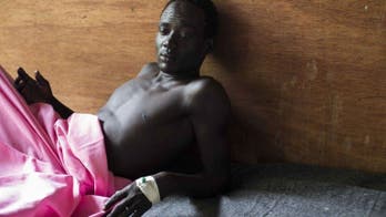 Wounded gunmen crowd South Sudan hospital