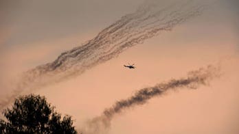 Congolese army helicopters blast rebel positions