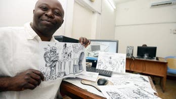 Cartoonist Kash sends up DR Congo's daily chaos