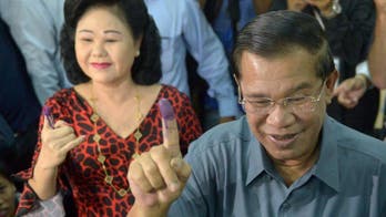 Cambodian strongman PM's party claims election win