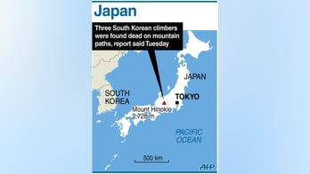 Three South Korean climbers found dead in Japan Alps