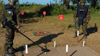 Two children, man killed by leftover Cambodia mine: police