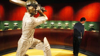 Aussie great Donald Bradman's bat up for auction