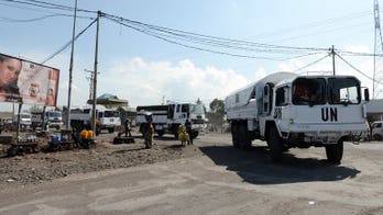 DR Congo protesters stone UN peacekeepers convoy