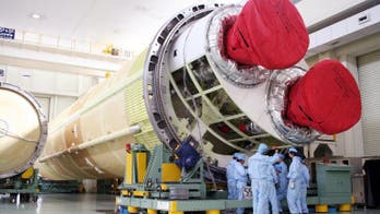 Japan rocket launch sends supplies, robot to space station