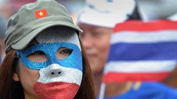 Anti-government protesters gather in Bangkok