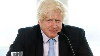 London mayor Johnson meets royal croc George