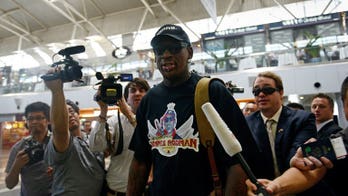 Former NBA star Rodman meets Kim Jong-Un