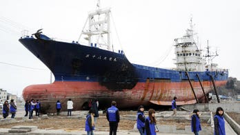 Scrapping of Japan tsunami ship begins