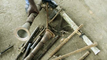Blacksmith turns Liberian civil war arms into art